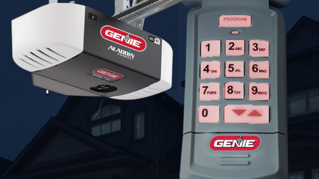 how to program genie garage door opener